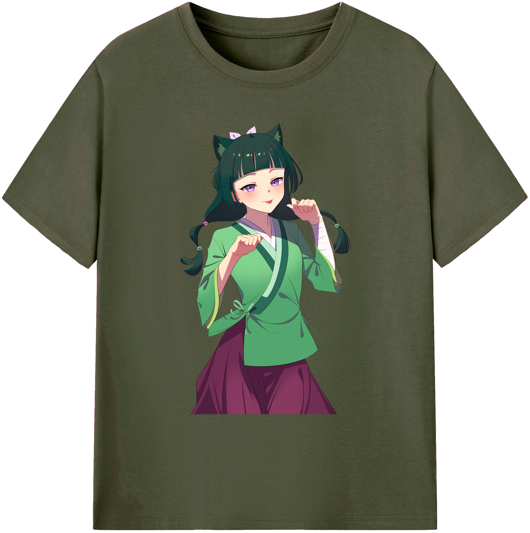 （画像用） 薬屋のひとりごと The Apothecary Diaries 綿100％ メンズ半袖Tシャツ｜肌触りやわらか＆通気性